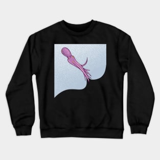 Octopus squiring ink Crewneck Sweatshirt